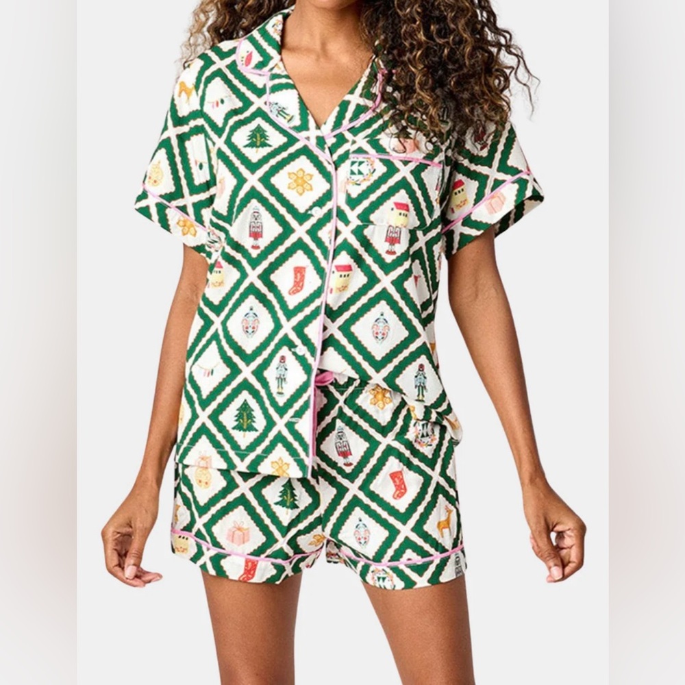 NWT Katie Kime Holiday Story Pajamas - Size: Medium